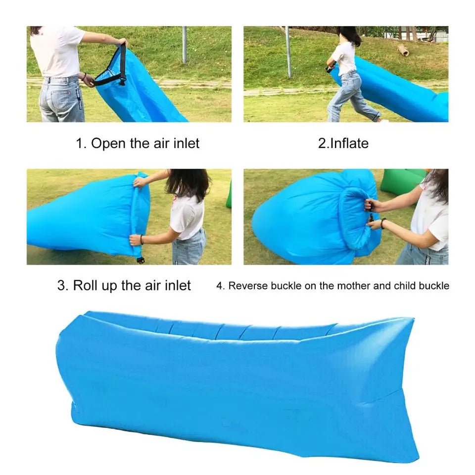 Waterproof Outdoor Portable Inflatable Sofa Fast Installation