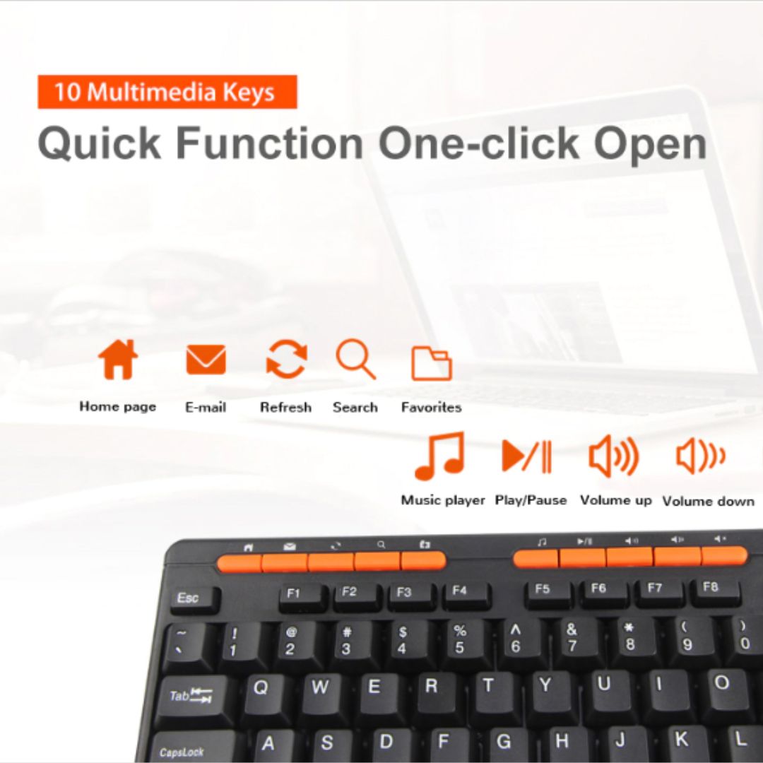 MEETION C105 WIRED KEYBOARD + MOUSE + SPEAKER COMBO