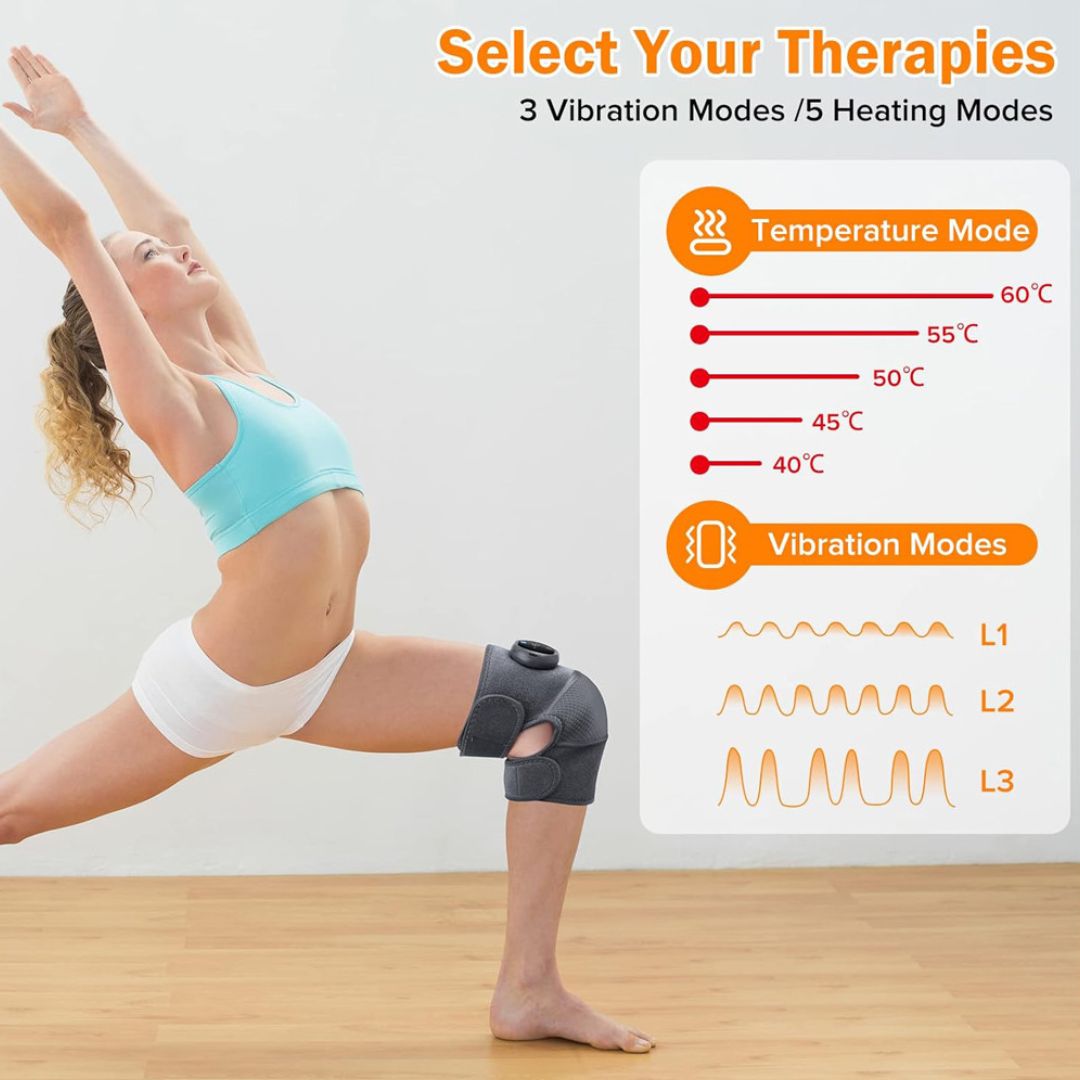 NUOYI 3 IN 1 Heated KNEE MASSAGER