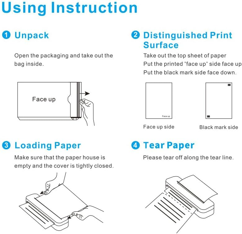 A4 Thermal Paper – 100 Sheets
