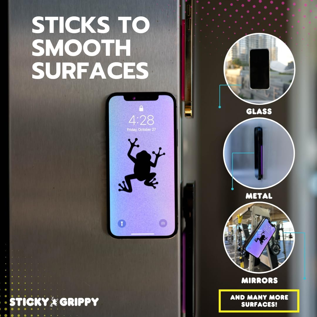 Suction Phone Case Mount, Sillicon Adhesive Phone
