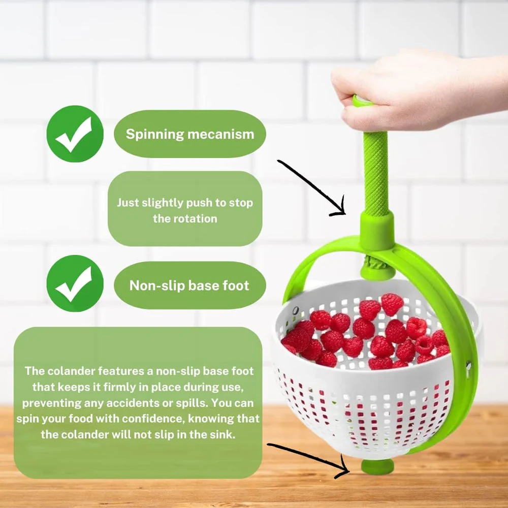 Rotatable Vegetable Washer