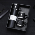 Thermos With Cups Double Wall Stainless Steel 500ml Vacuum Flask
