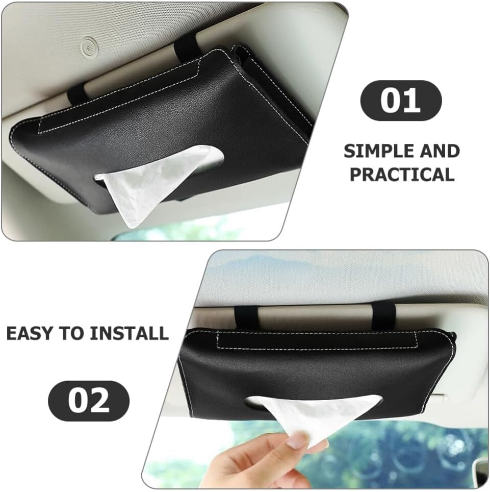 Car Tissue Holder, Sun Visor Napkin Holder