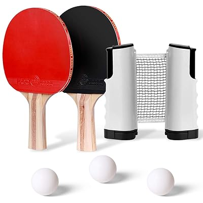 PingPong Game Set All-In-One Portable Tennis Set