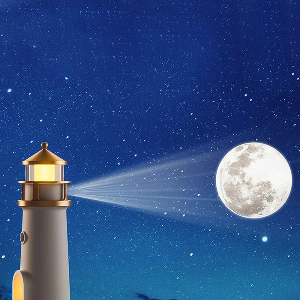 Lighthouse Moon Projector Lamp