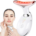 3 in 1 Vibration Face & Neck Massager – Triple-Action Anti-Wrinkle Device for Skin Tightening, Lifting & Smoothing