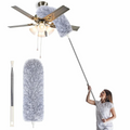 100 Inch Fan Duster, Extendable Microfiber Duster, Feather dust