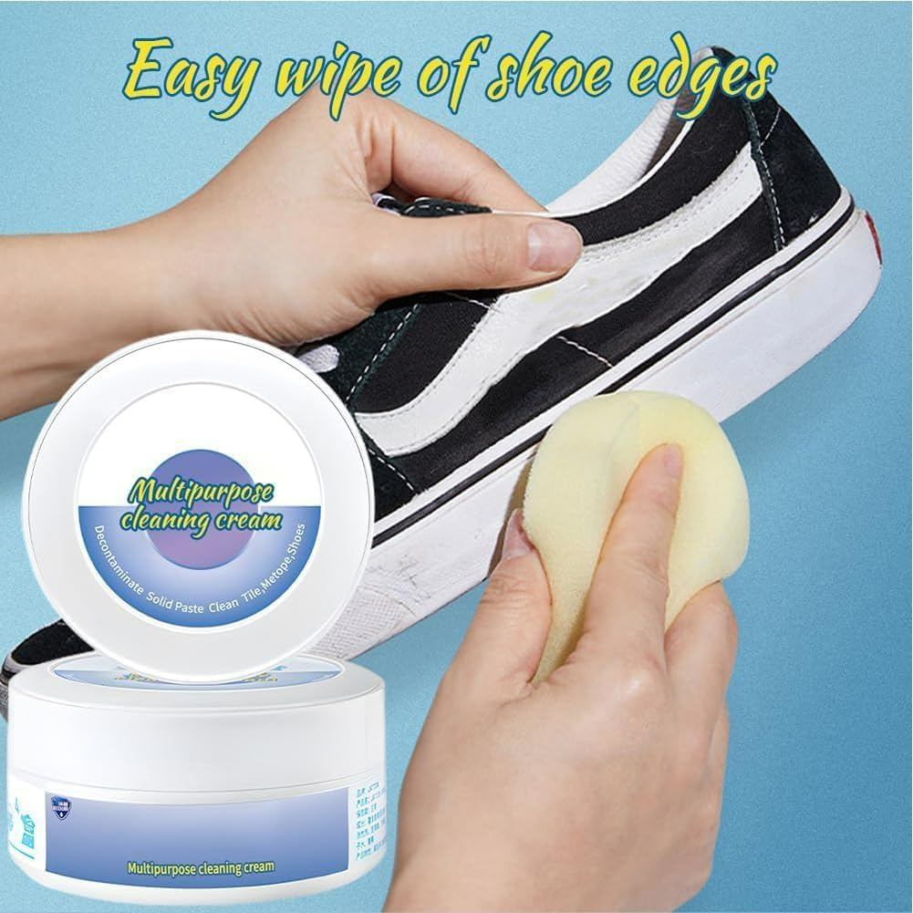 Multipurpose Cleaning Cream White Shoe Cleaner Whitener All Purpose Surface Cleaner