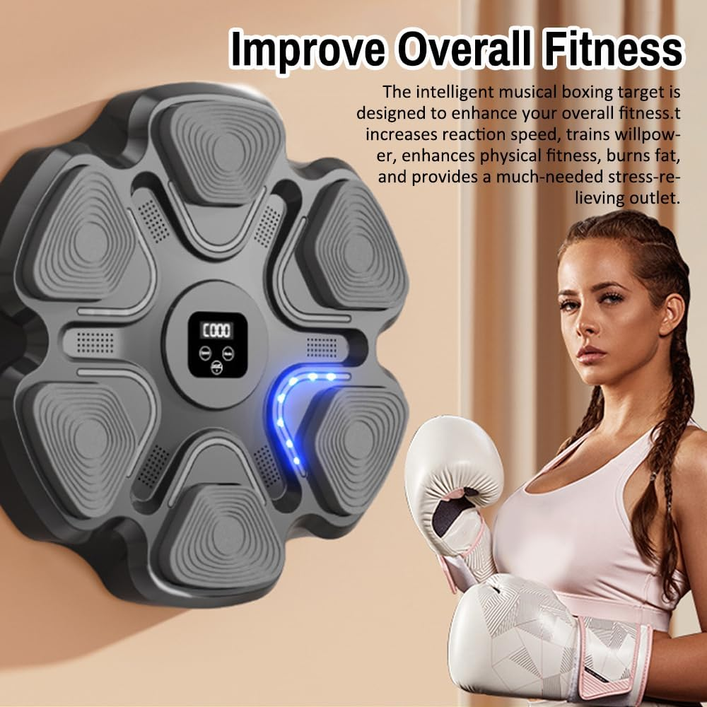 Smart Musical Boxing Machine BT Wall-Mounted Boxing Target