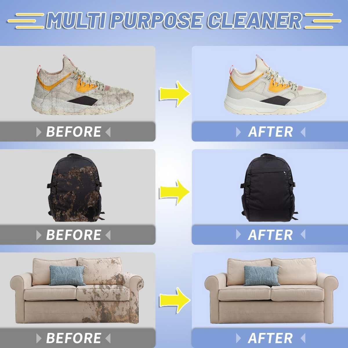 Multipurpose Cleaning Cream White Shoe Cleaner Whitener All Purpose Surface Cleaner