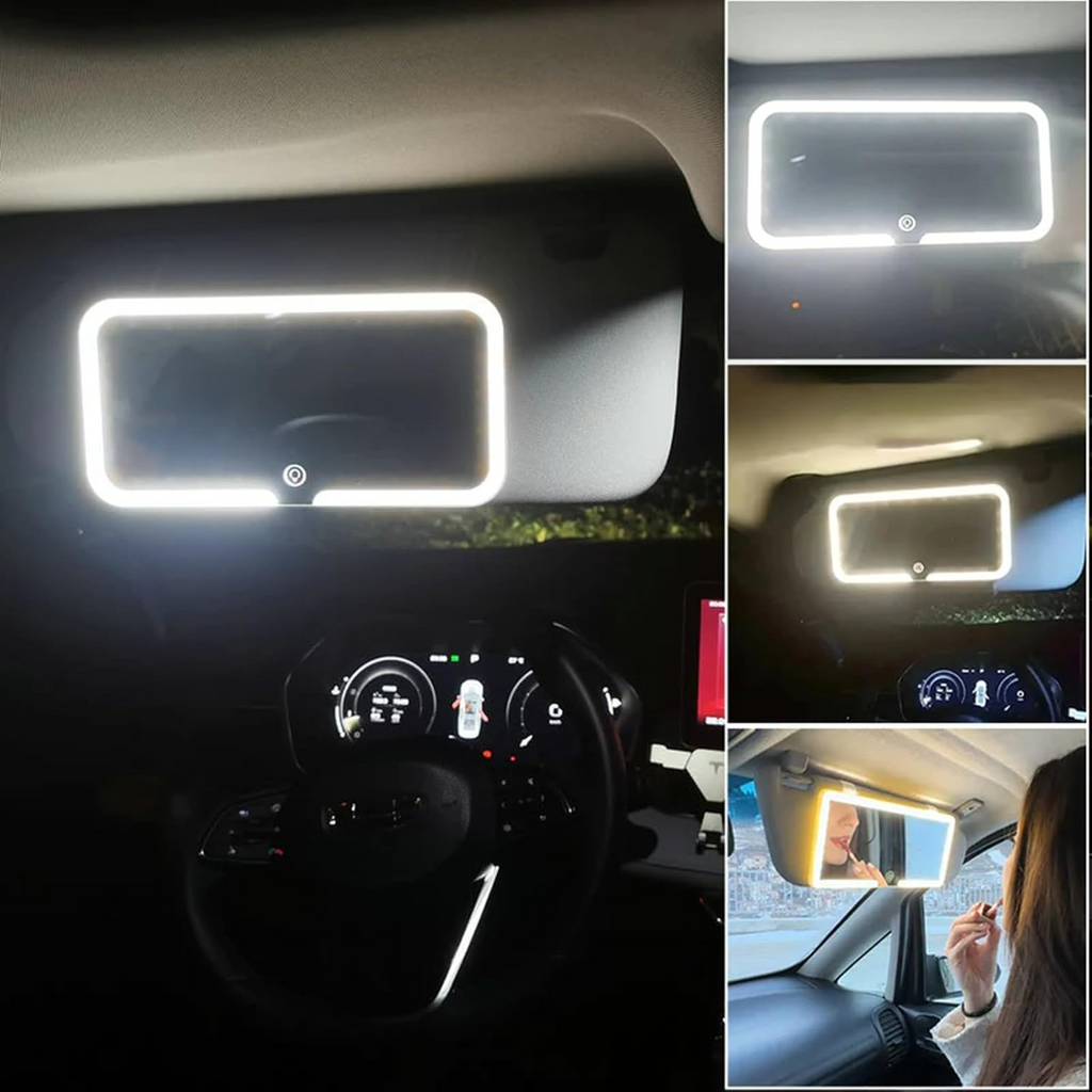 Car Mirror Vanity Led
Rechargeable 3 Color