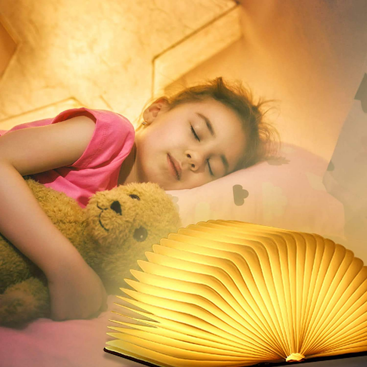Foldable Book Lamp