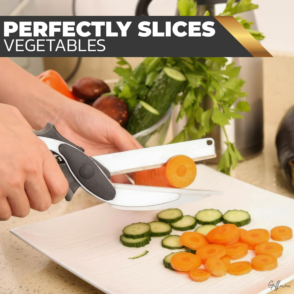 Kitchen Scissor Smart Cutting Board - Clever Cutter