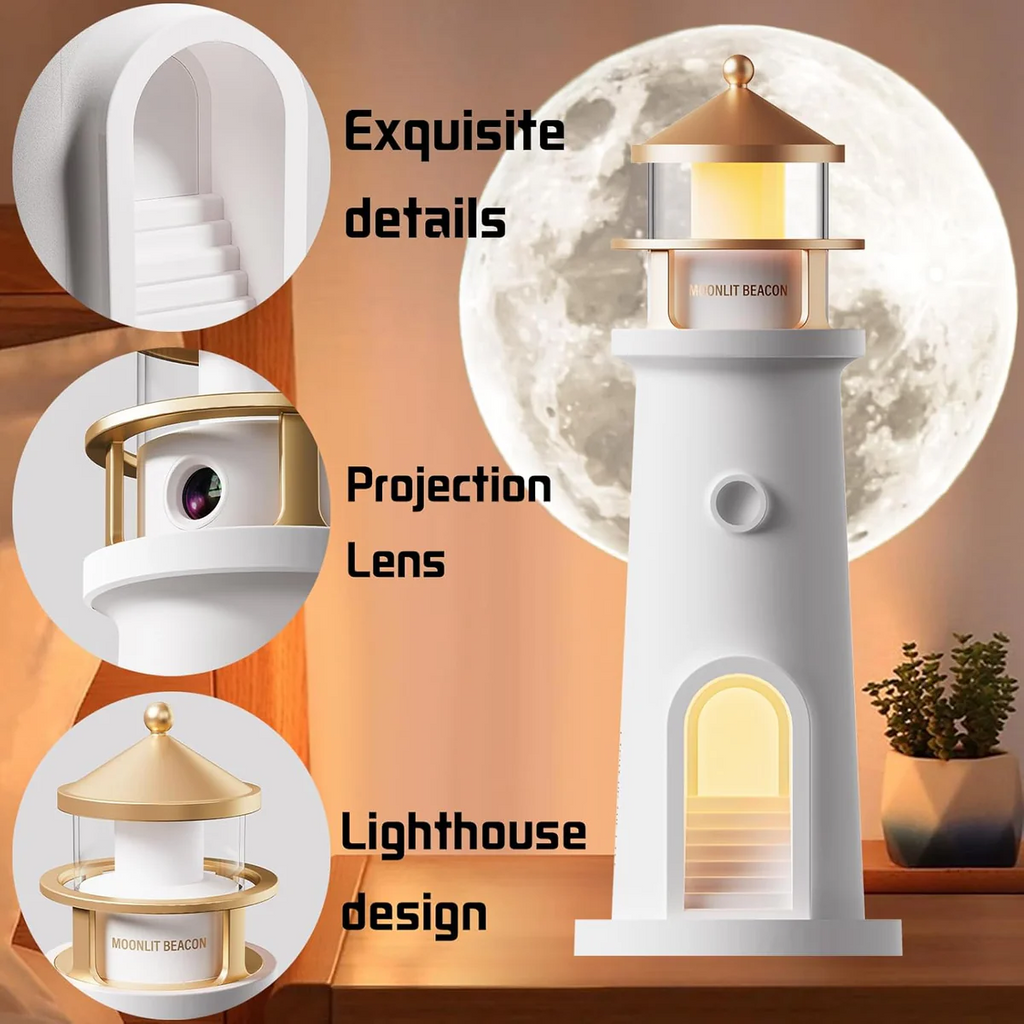 Lighthouse Moon Projector Lamp