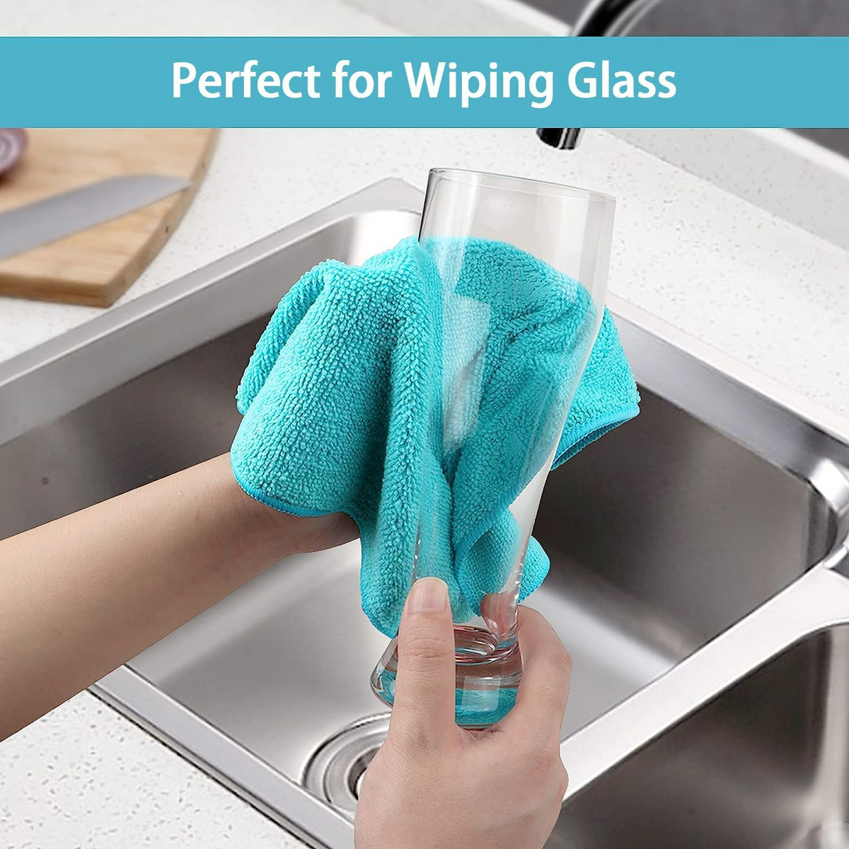 Microfiber Towels For Cleaning And Drying