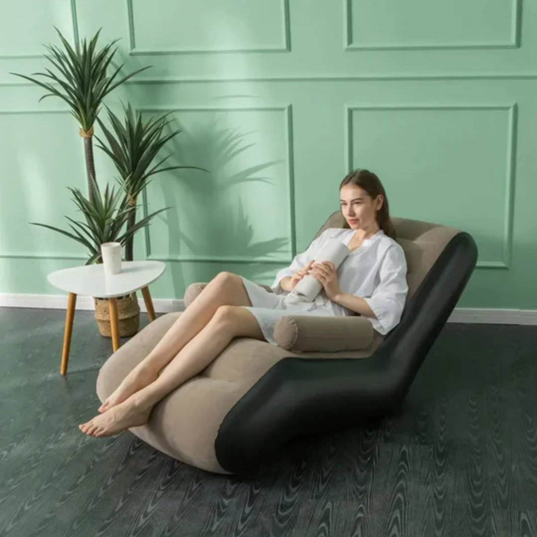 Lazy Inflatable Sofa, S-shaped Sofa