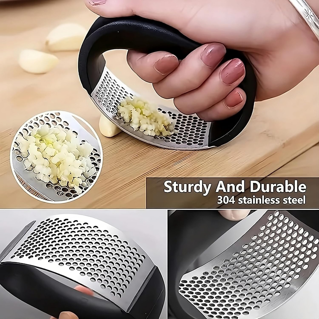 Garlic Press Garlic Crusher Kitchen Garlic Rocker |