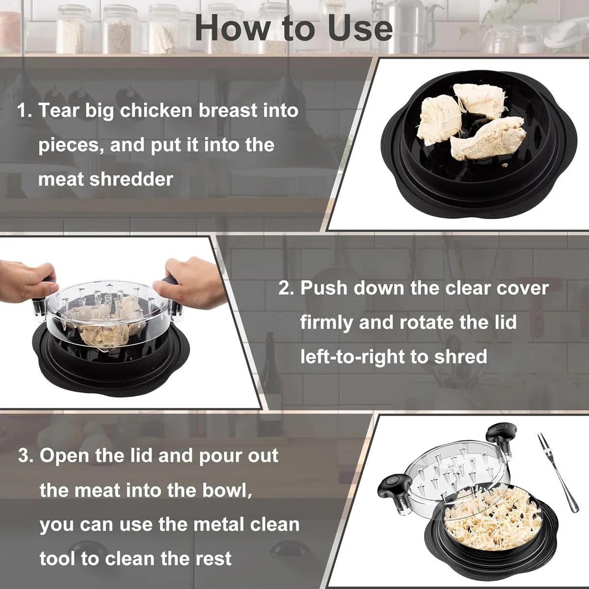 Chicken Shredder Tool