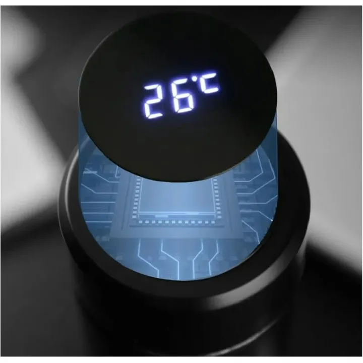Temperature Display Vacuum Insulated Water Bottle Thermos