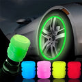 4 Pieces Car Luminous Wheel Tire Valve Led Decor