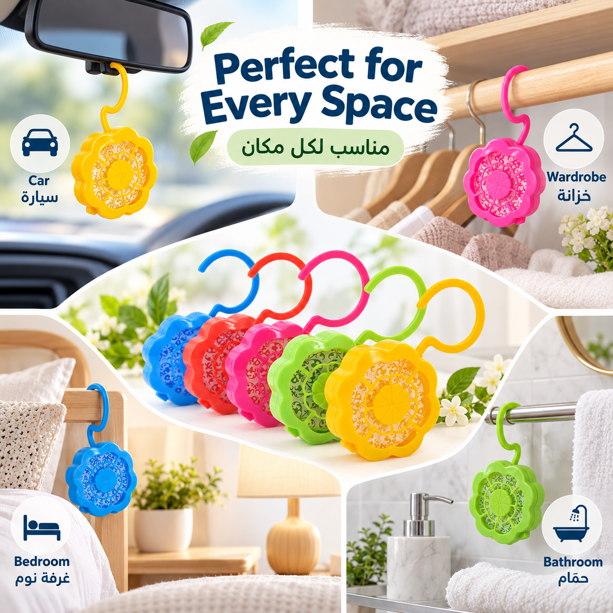 Popular Fragrance Closet Hanging Gel Air Freshener