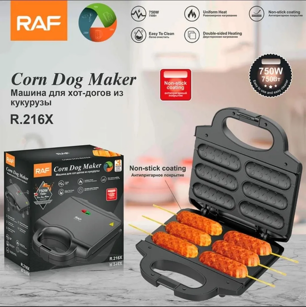 RAF Hot Dog Maker 750W R216x