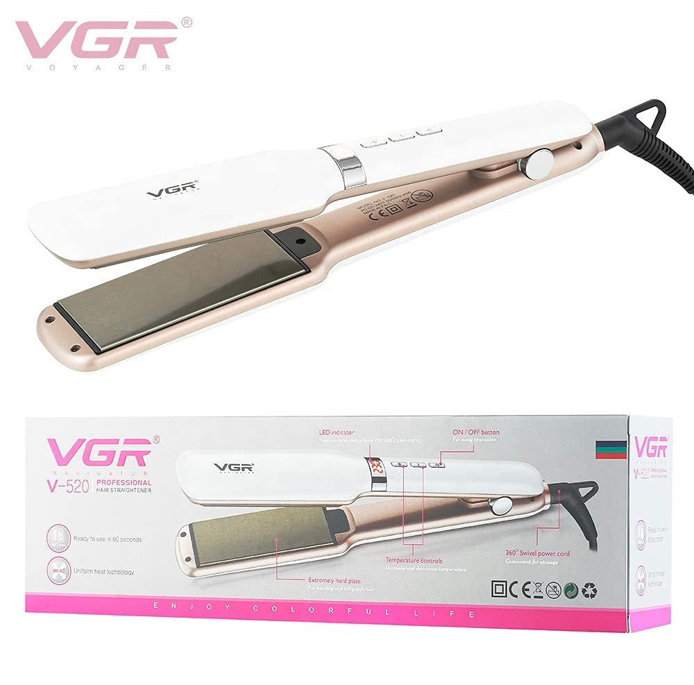 VGR Professional Hair Straightener V520