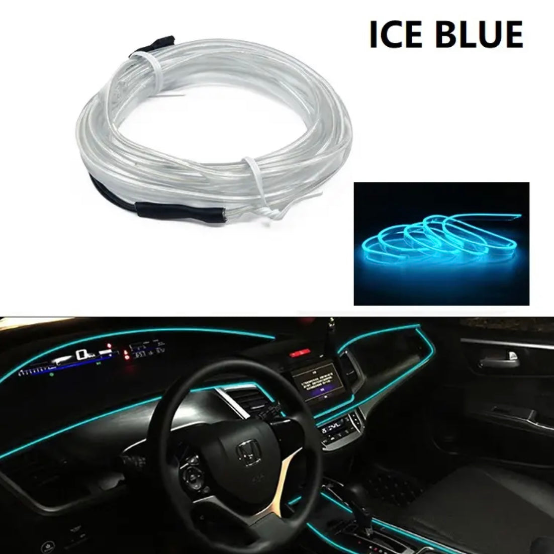 3 Meter Car Interior Led Strip Optic Fiber