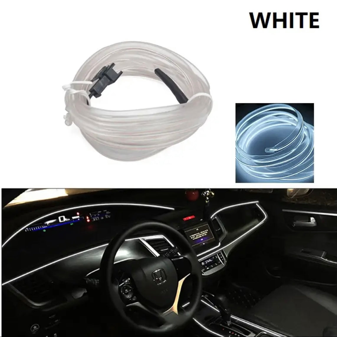 3 Meter Car Interior Led Strip Optic Fiber