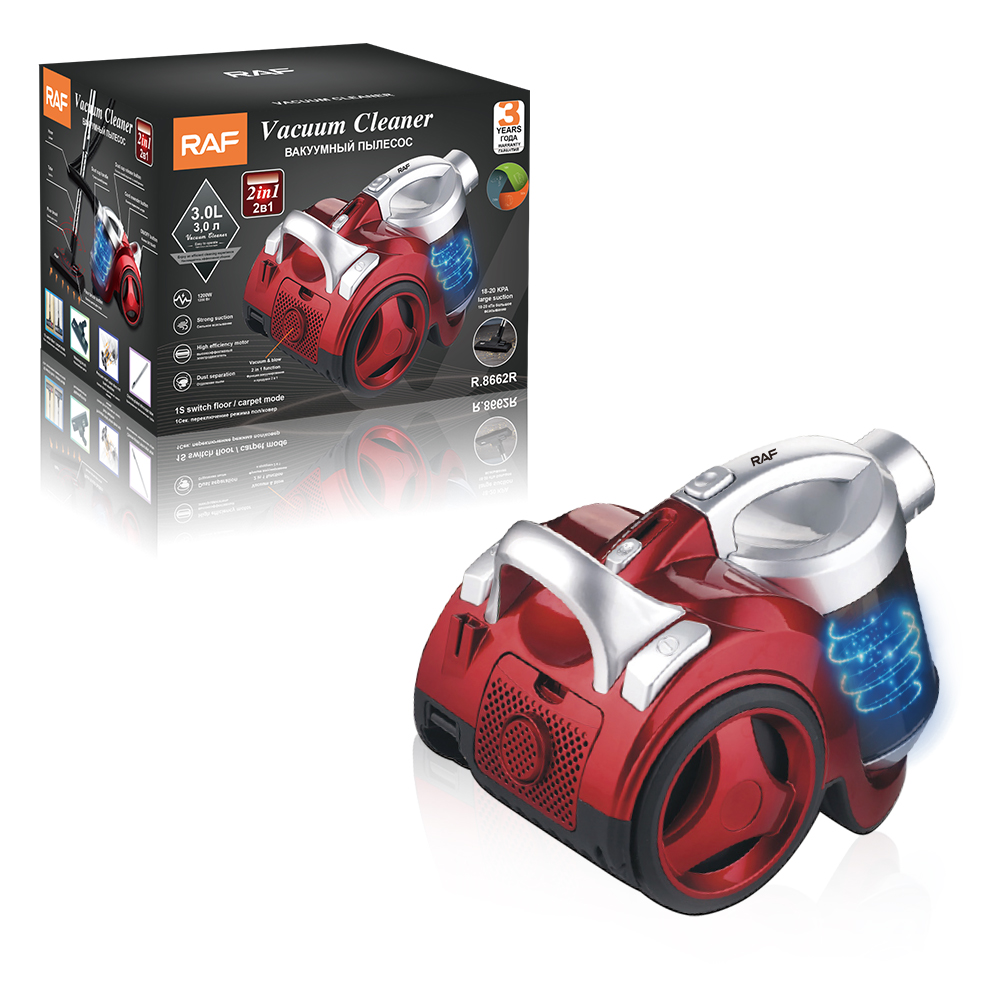 RAF Vacuum Cleaner 1600W 3L R8662R