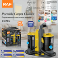 RAF R8775 Wireless UV Sanitizing Vacuum | Large Suction Handheld Mite Remover for Mattresses, Carpets & Furniture