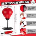Desktop Punching Bag, [Upgrade, Flexibility] Boxing Bag Speed Balls Boxing High - Black color