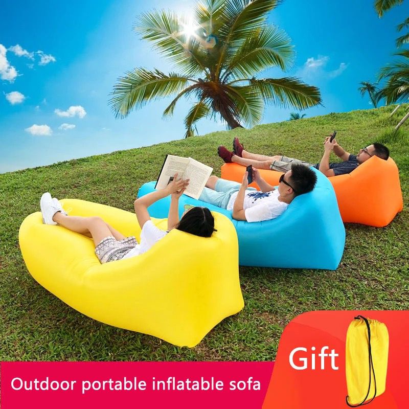 Waterproof Outdoor Portable Inflatable Sofa Fast Installation