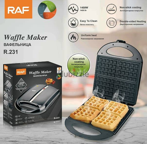 Raf Waffle maker 1500W R2290H R521
