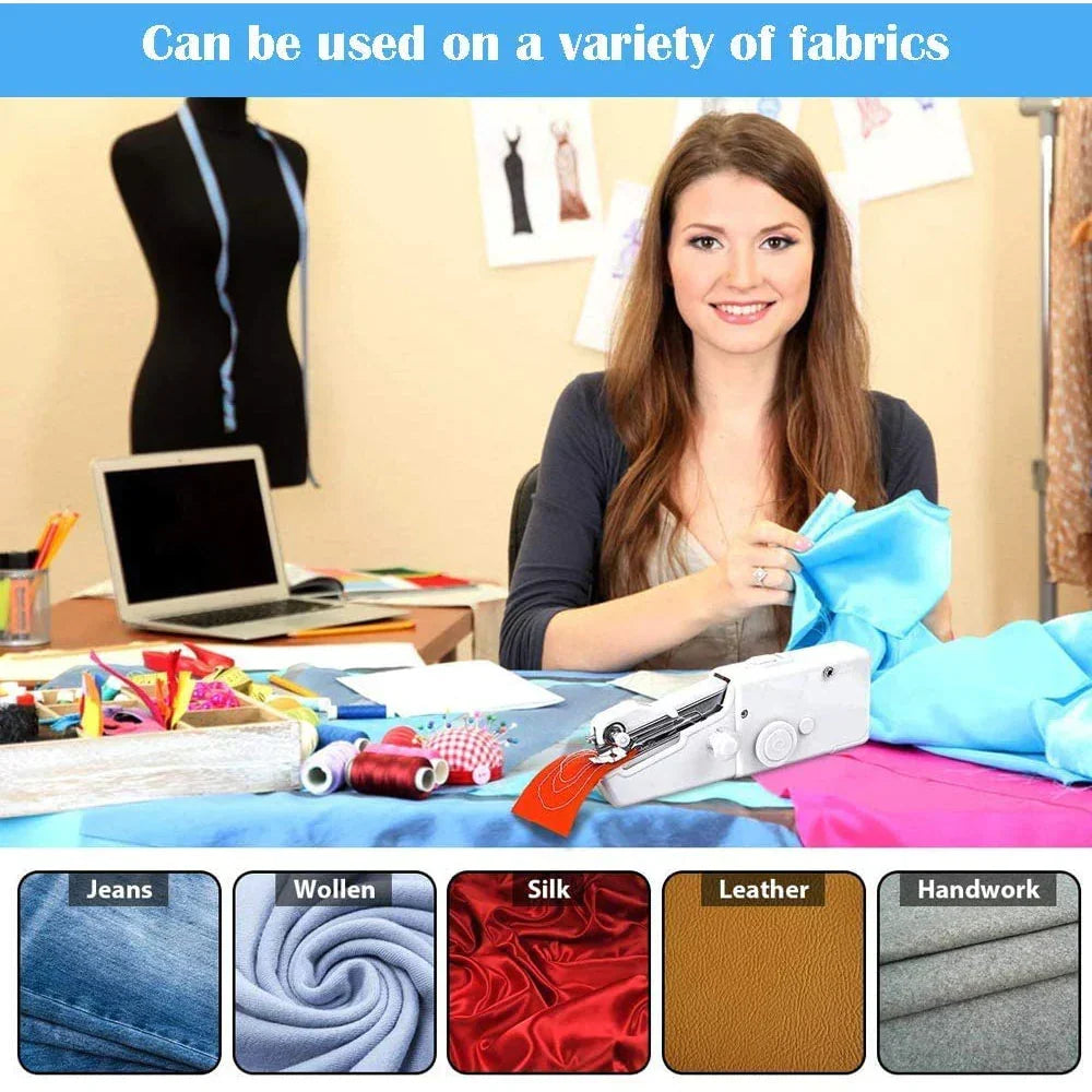 Mini Handheld Sewing Machine Portable Electric