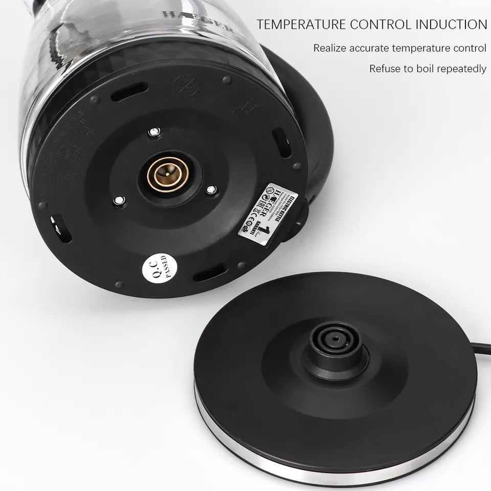 Raf Glass 2 Litre Electric Kettle Heater R7865