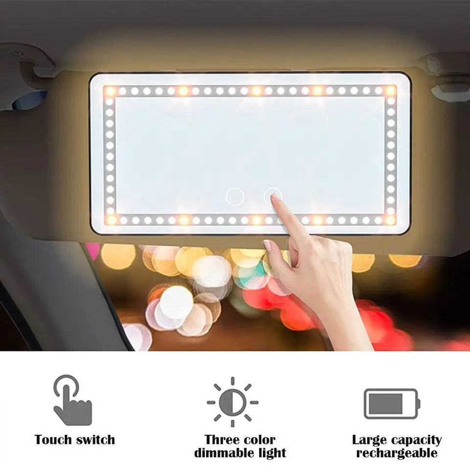 Car Mirror Vanity Led
Rechargeable 3 Color