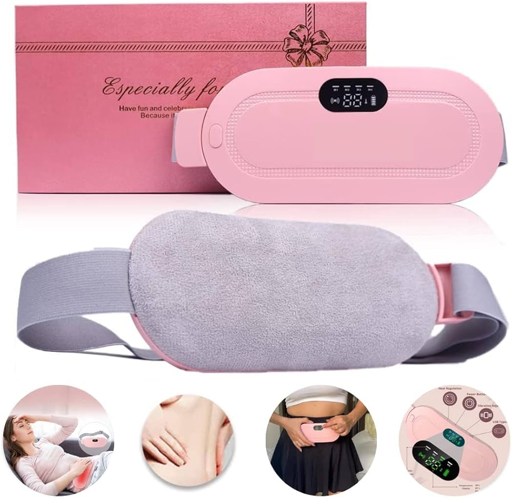 Portable Cordless Heating Pad for Menstrual Cramps Relief for Stomach Period
