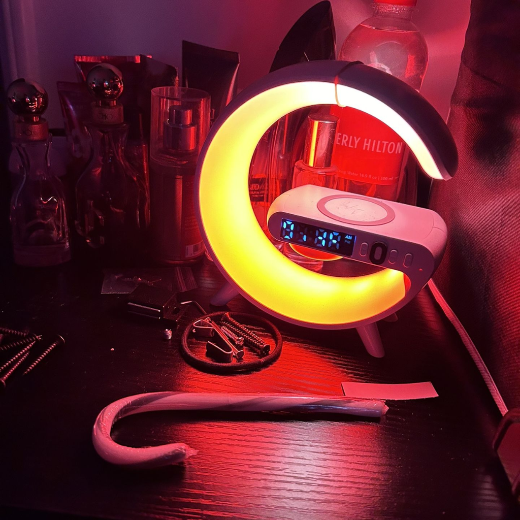 RGB  Wireless Charger Night Light Smart Light Sound machine G63