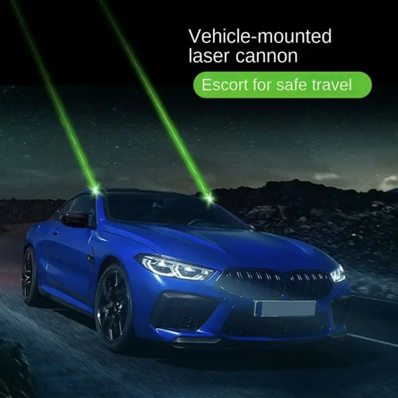Car Green Laser Flashlight - Night Visibility Solution!
