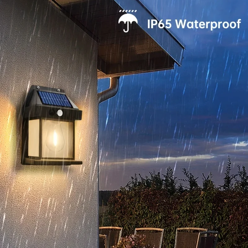 Smart Solar Wall Lights – Wireless Outdoor LED with Motion Sensor & 3 Lighting Modes
