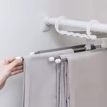 5-in-1 Foldable Clothes Hanger, Space-Saving Clothes Storage Solution