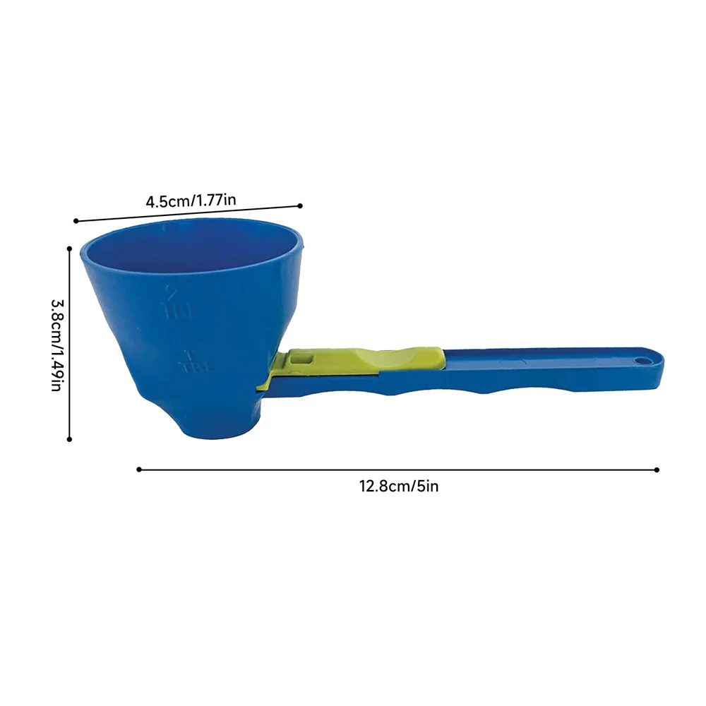 Adjustable Fitness Measuring Spoon, Precision Portion Control Scoop For Protein Powder