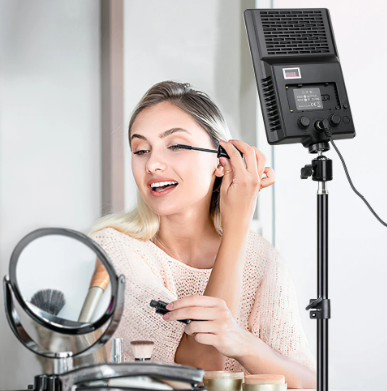 Square Ring Light Panel 
 Photo Shoot LED with 2.1 Meter Tripod
