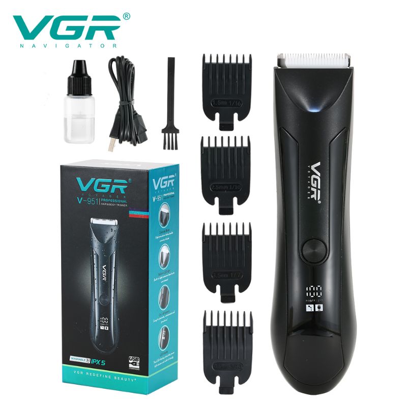 VGR V951 Rechargeable Portable Head & Body Shaver