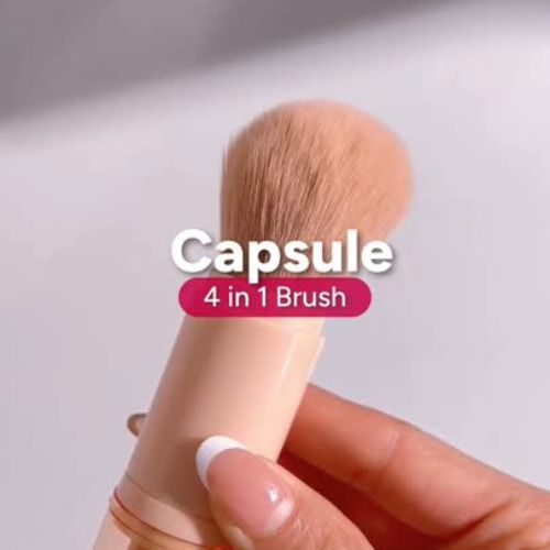 4-in-1 Portable Makeup Brush Set