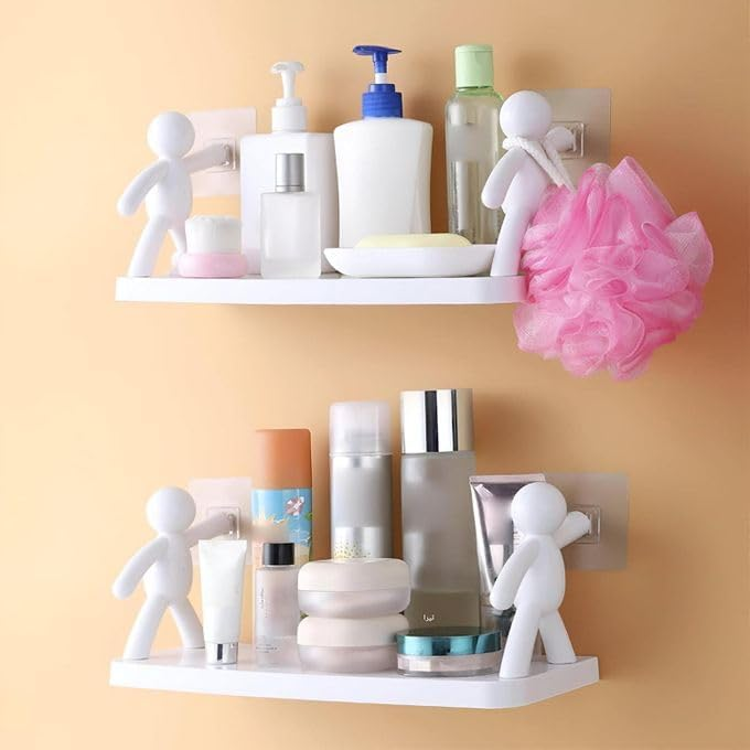 Bathroom Kitchen Storage Rack - Wall shelves
