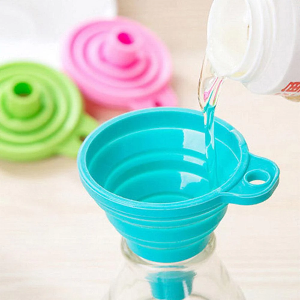 Mini Collapsible Silicone Funnel
