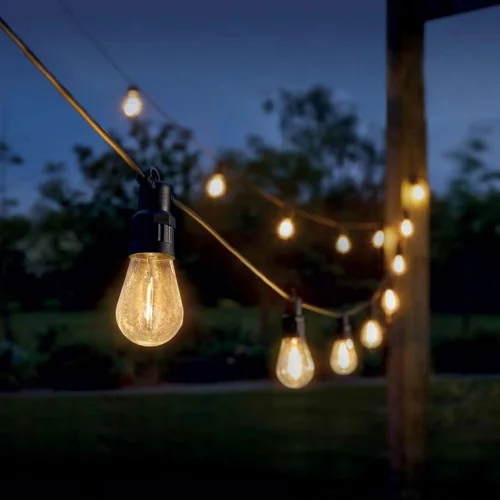 Outdoor String Lights With Bulbs